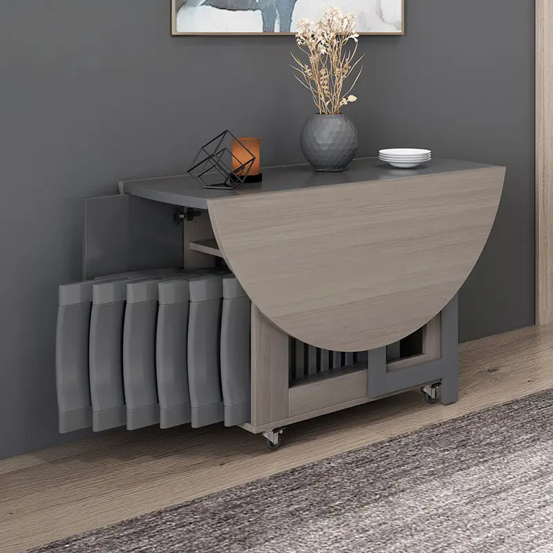 NUIES Modern Extendable Dining Table