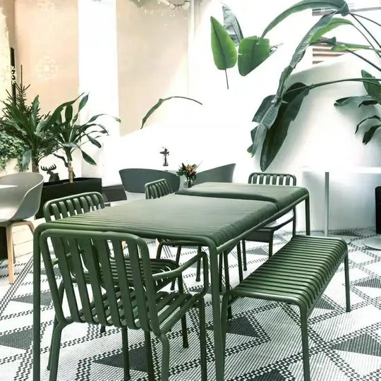 CONIX Modern Outdoor Dining Table & Chairs