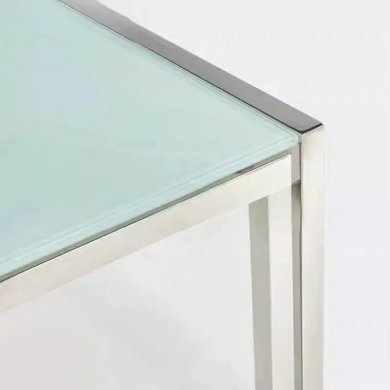 RUSH Minimalist Glass Dining Table