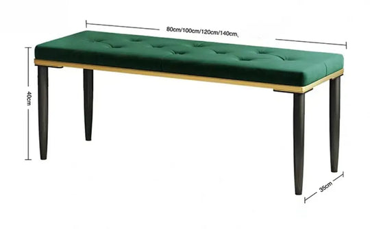 THEO Victorian Tufted Dining Bench