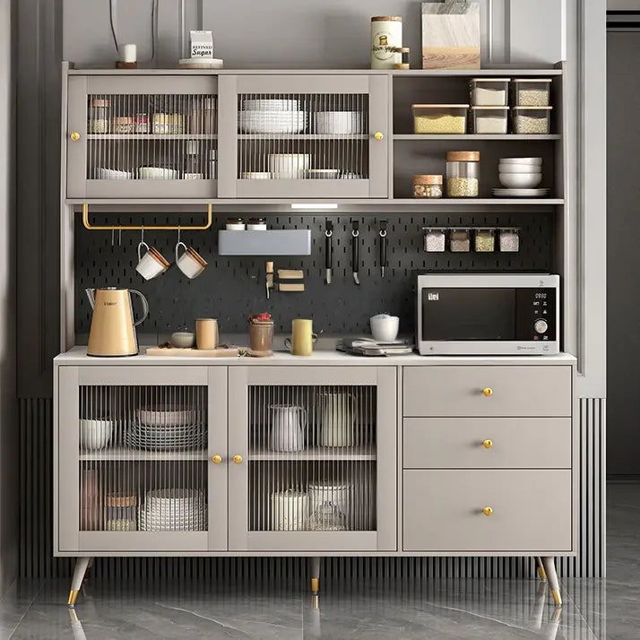 WINN Rustic Ash Grey Kitchen Cabinet