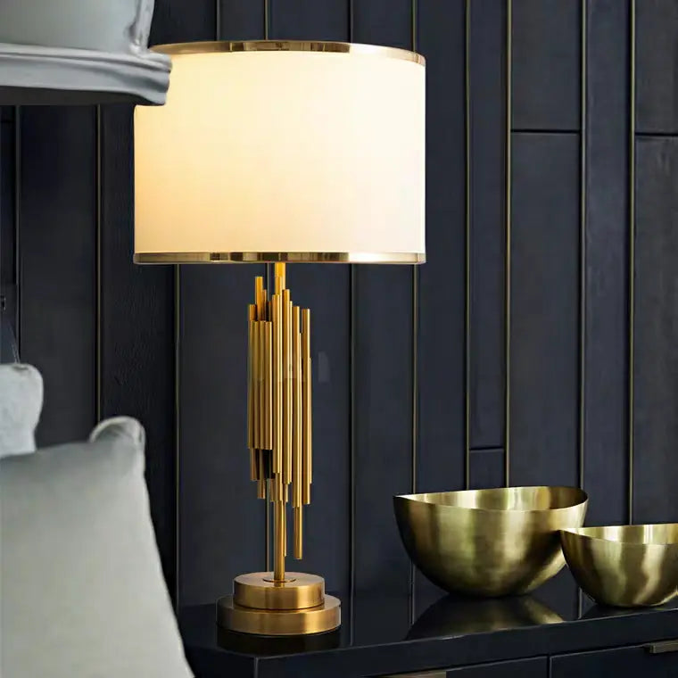ZVOX Luxury Gold Table Lamp
