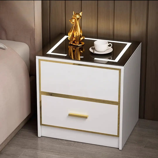 IONA Modern LED Bedside Table