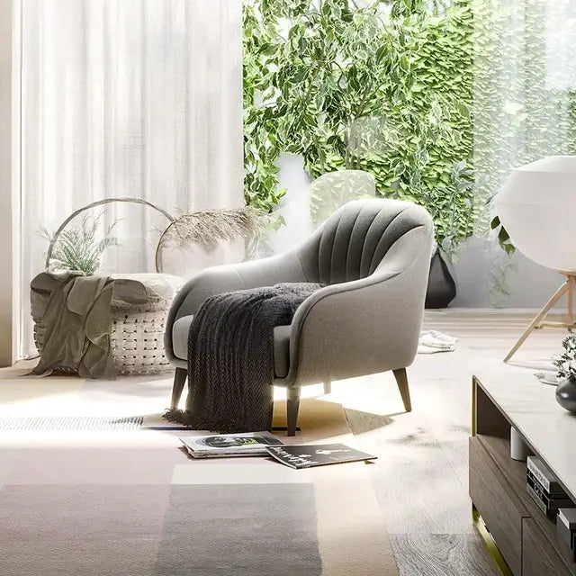 DAEMON Modern Fabric Armchair
