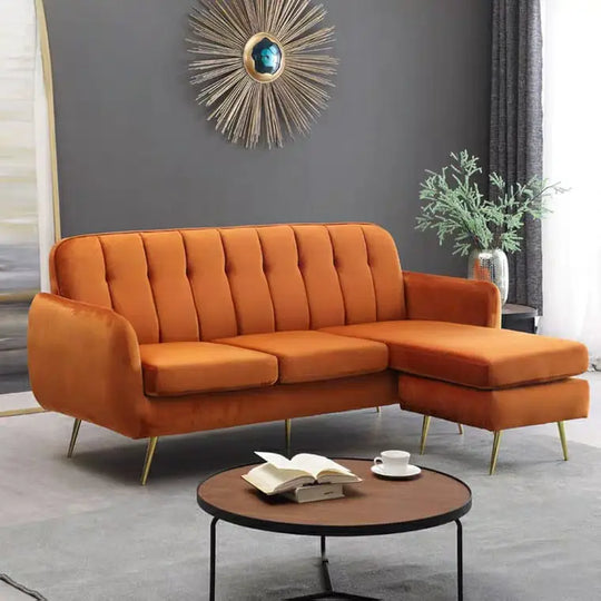 LOTUS Modern Velvet Sofa