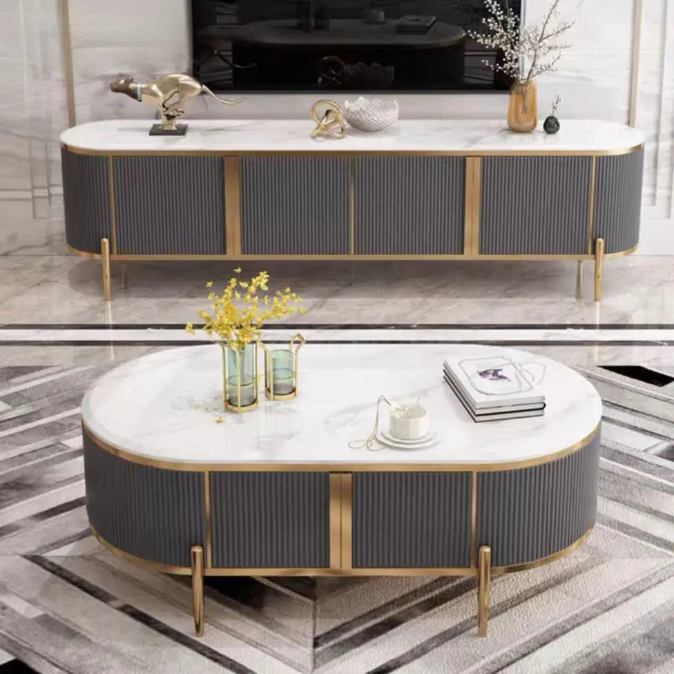 ADRIEN Modern TV Console & Coffee Table