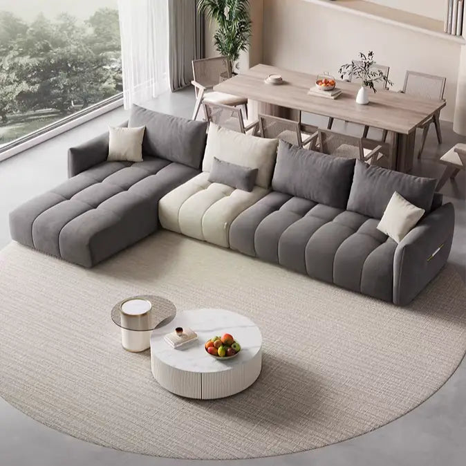 TERIZLA Modern Velvet Sofa