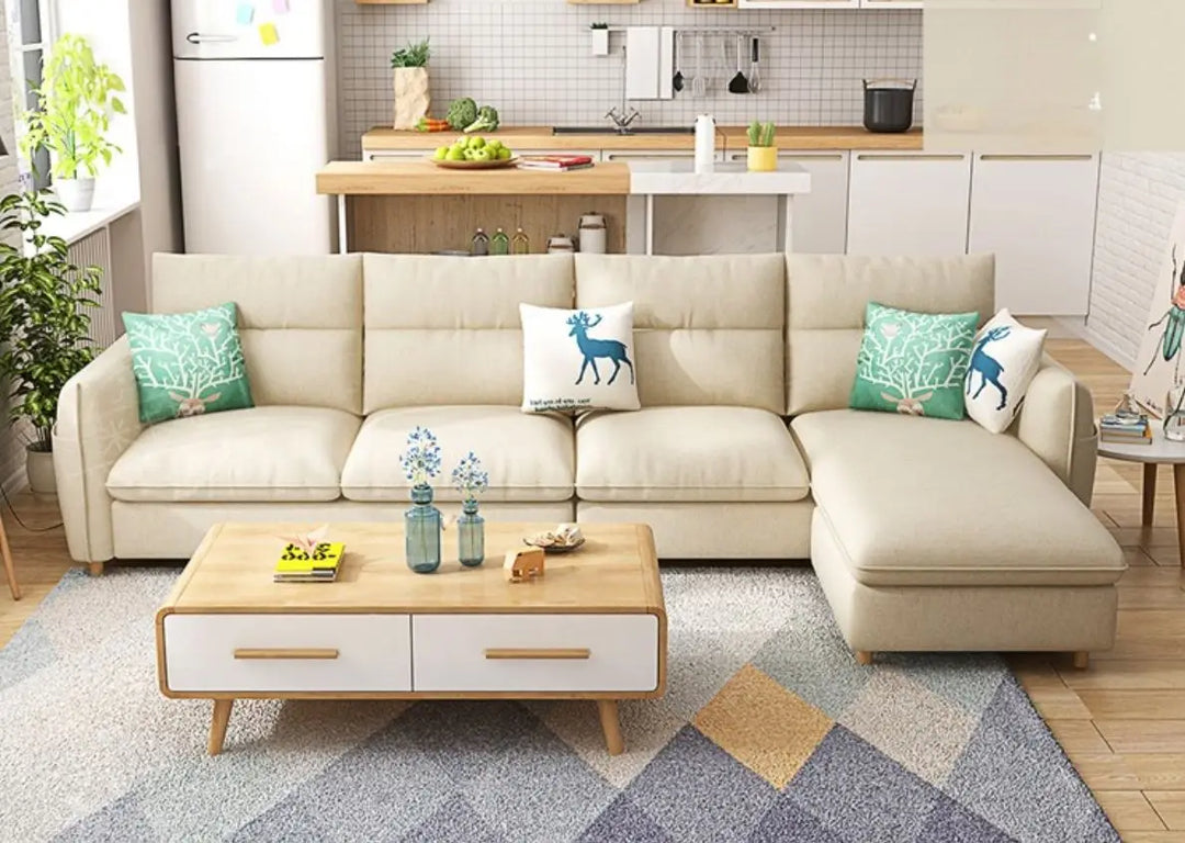 FIN Modern Nordic Fabric Sofa