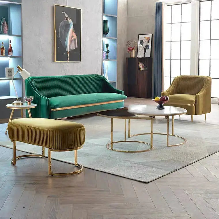 BERLIN Modern Velvet Sofa