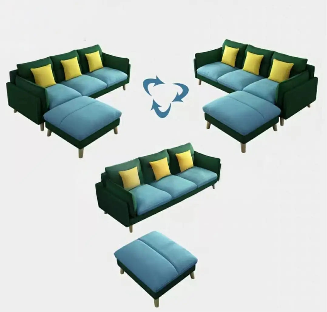 SKYLER Modern Fabric Sofa