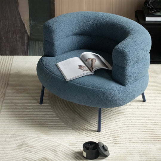 TAVARES Modern Boucle Armchair