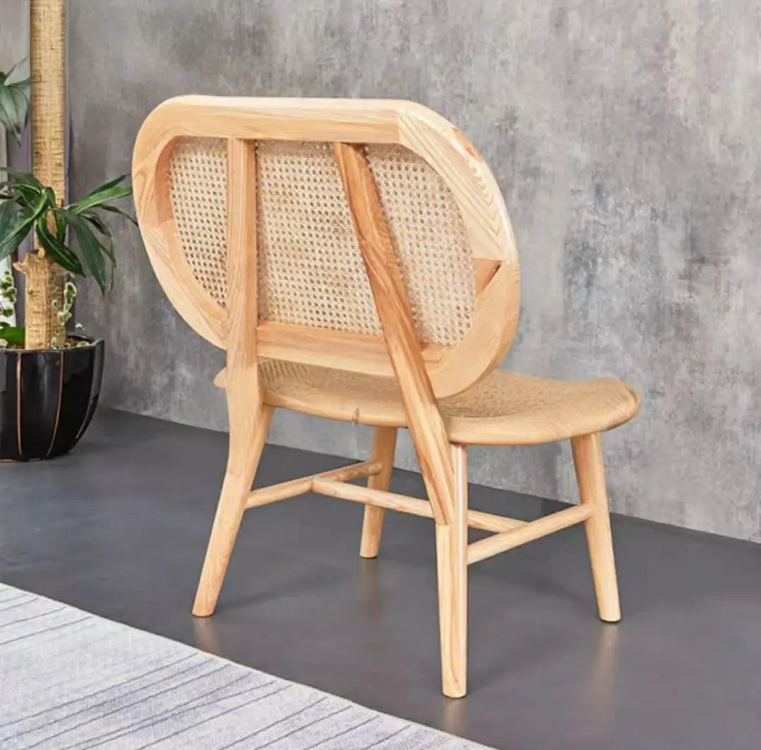 EIGHTH  Vintage Rattan Dining Bench