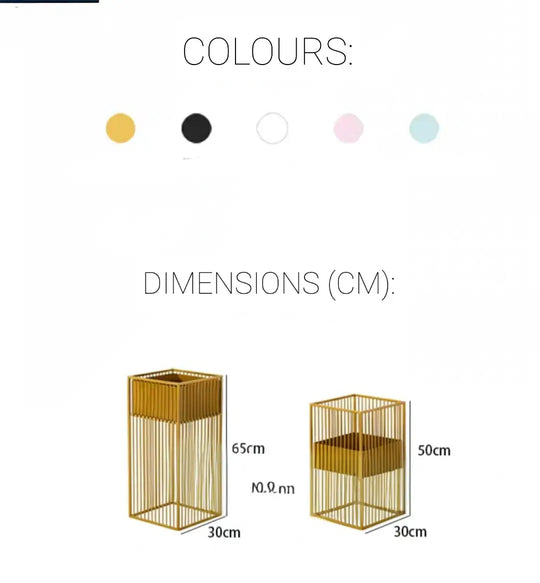 DIVIAN Minimalist Wireframe Planter