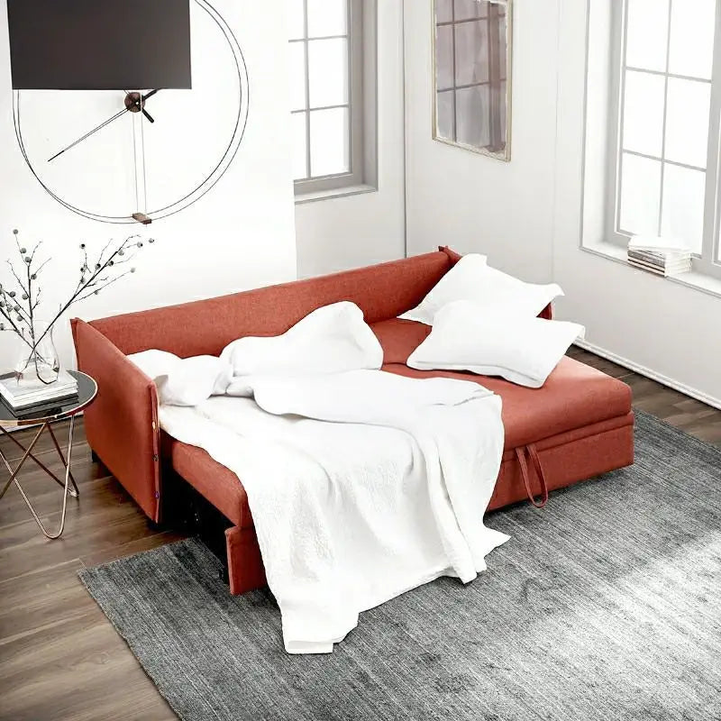 STEVEM Modern Fabric Sofa Bed