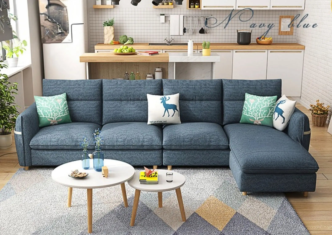 FIN Modern Nordic Fabric Sofa
