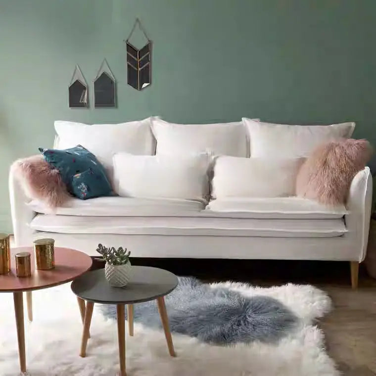 SAGA Scandinavian Fabric Sofa