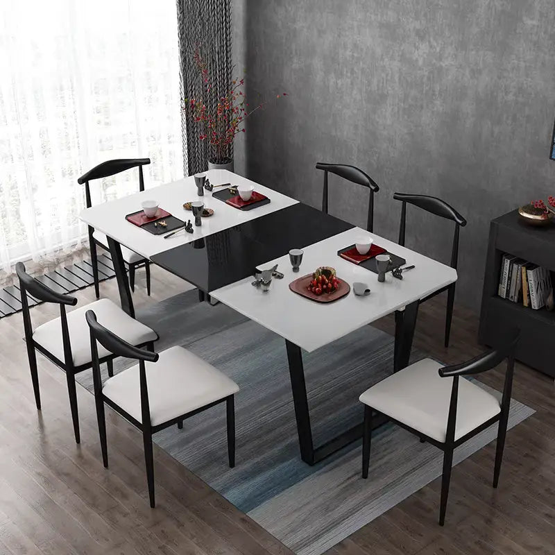 OPM Modern Extendable Dining Table