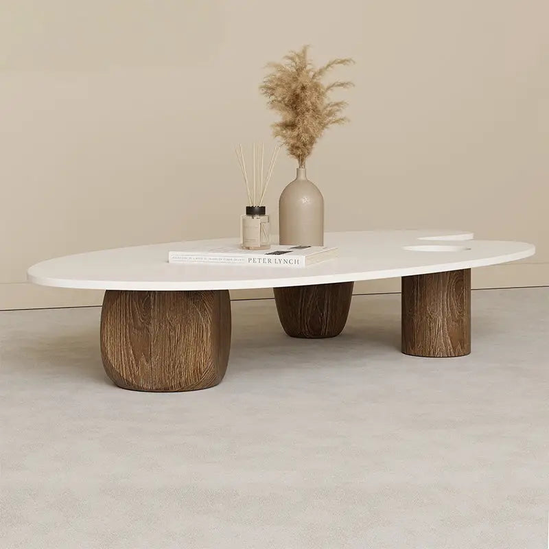 WRIGHT Japandi Sintered Stone Coffee Table