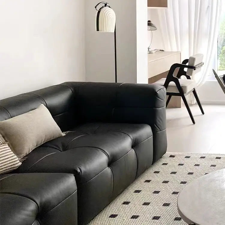 LUCAS Modern Leather Sofa
