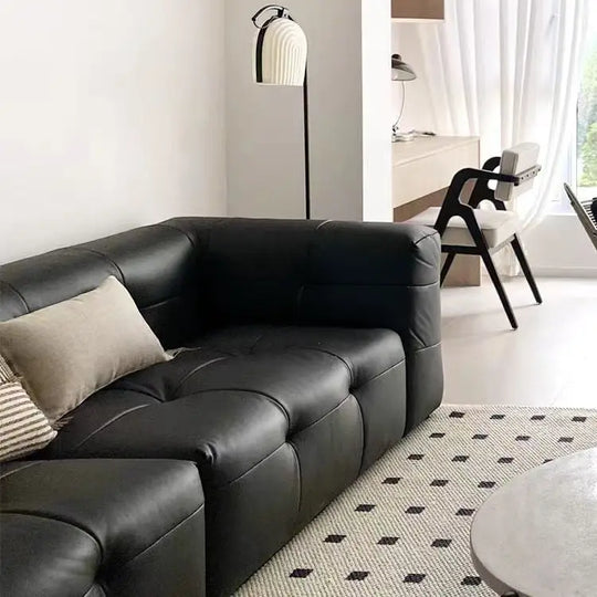 LUCAS Modern Leather Sofa