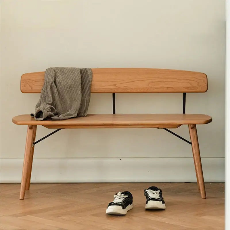 CAMILLA Modern Solid Wood Bench