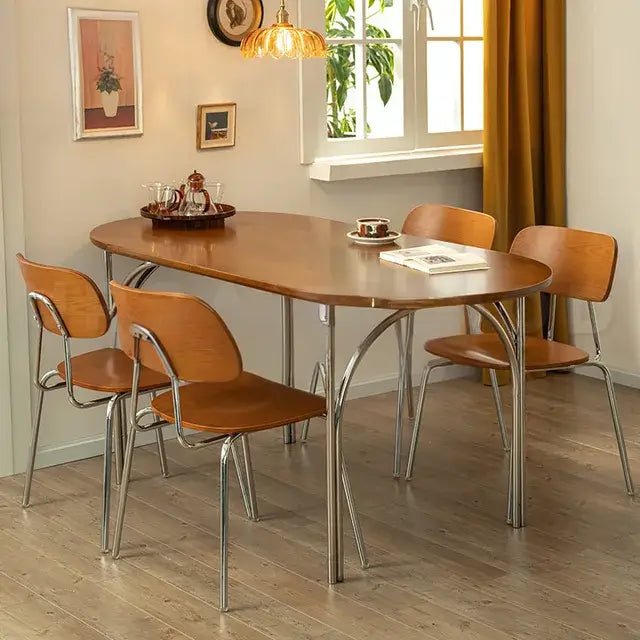 MARGOT Japandi Solid Wood Dining Table