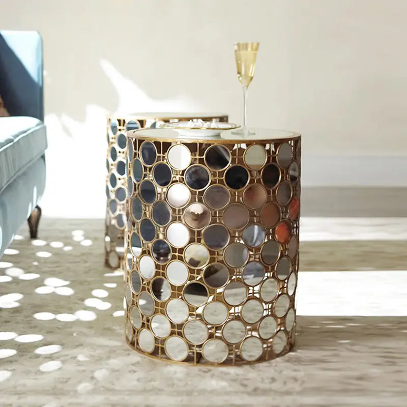 JANE Modern Mirrored Side Table