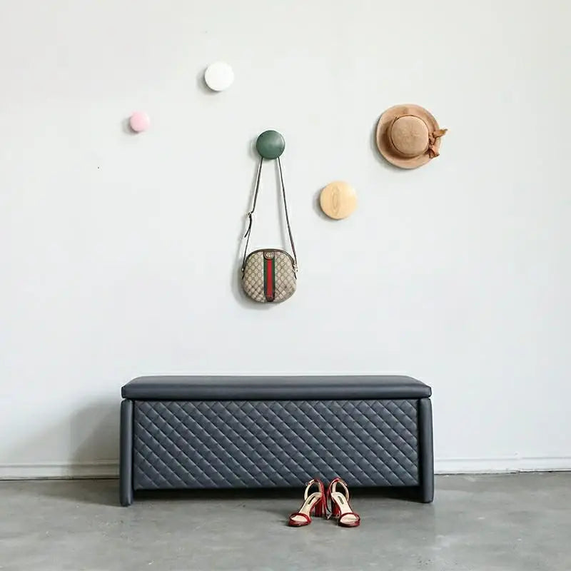 STANISLAS Modern Foyer Storage Bench