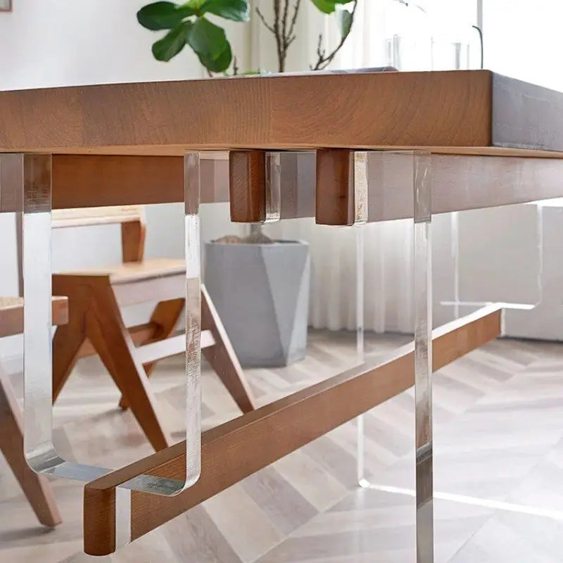 VICENTE Modern Solid Wood Dining Table