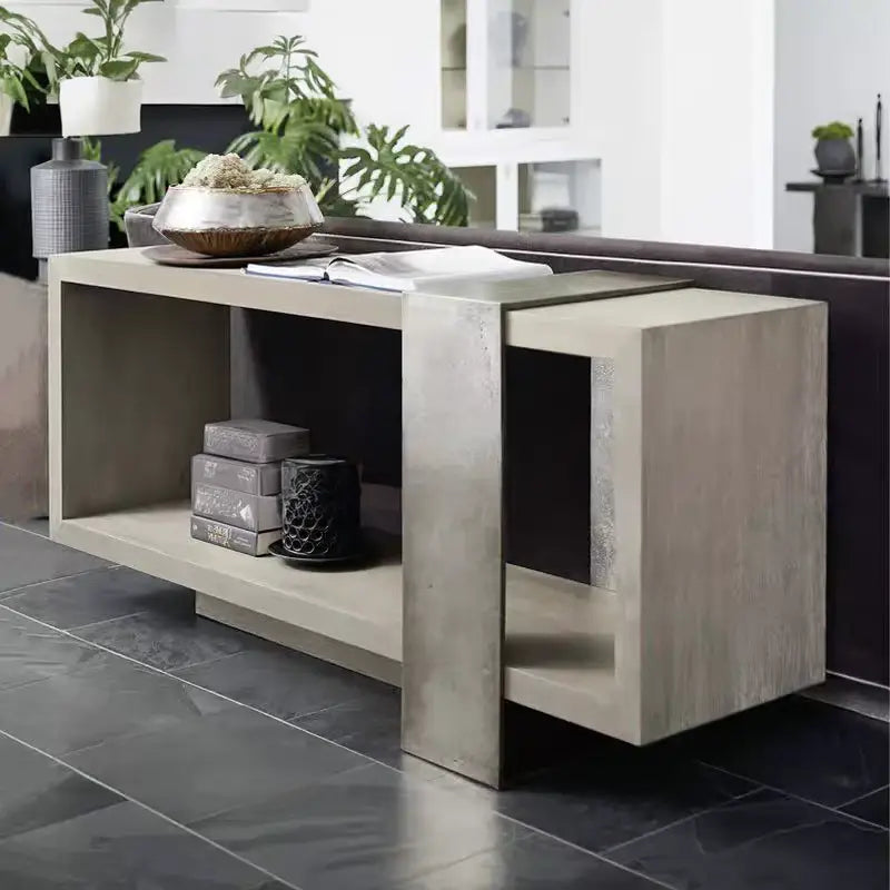 ZYZZ Industrial Console Table
