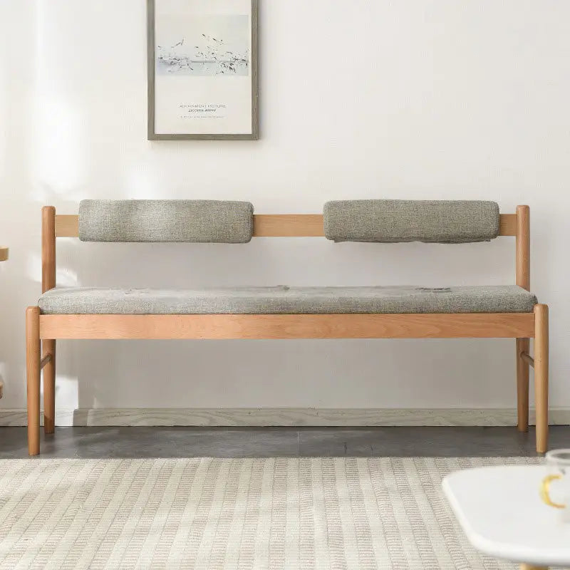 GIORGIO Scandinavian Solid Wood Bench