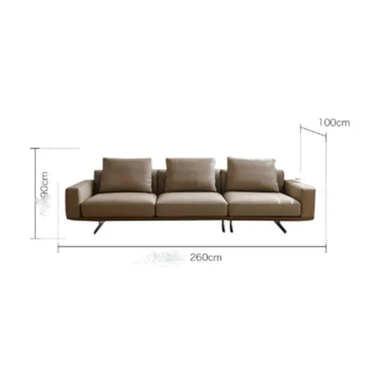 FINN Modern Leather Sofa