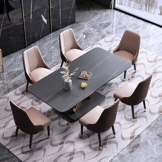 VERÓNICA Modern Sintered Stone Dining Table