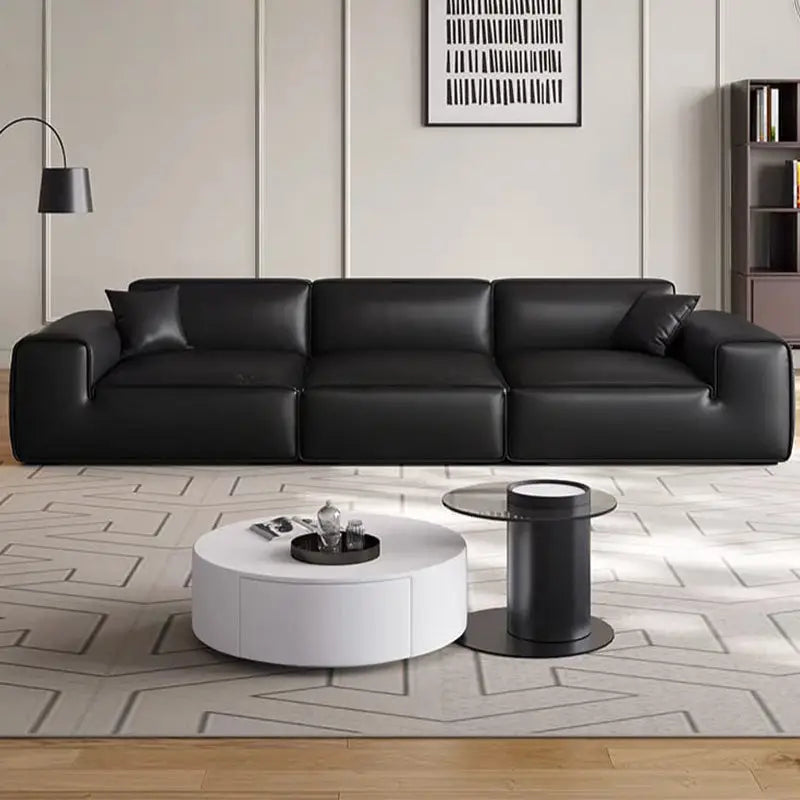 CLAUDIO Modern Leather Sofa