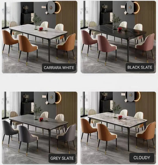 KRISTOFF modern sintered stone dining table