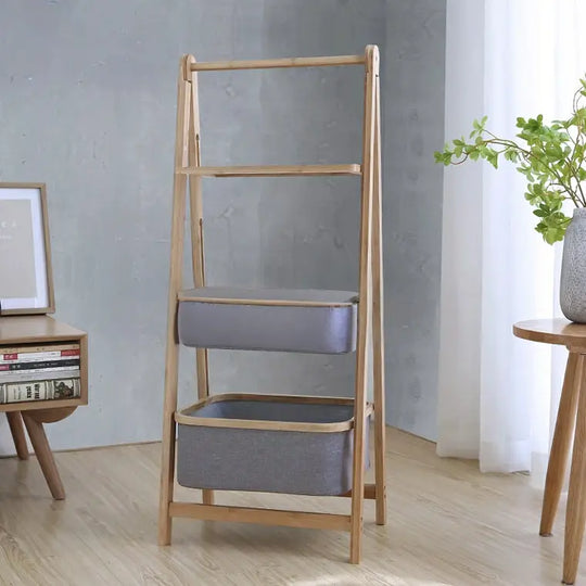 AEGAN Scandinavian Fabric Utility Shelf