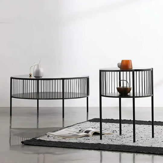 ALMACÉN Accent Round Side/Coffee Table