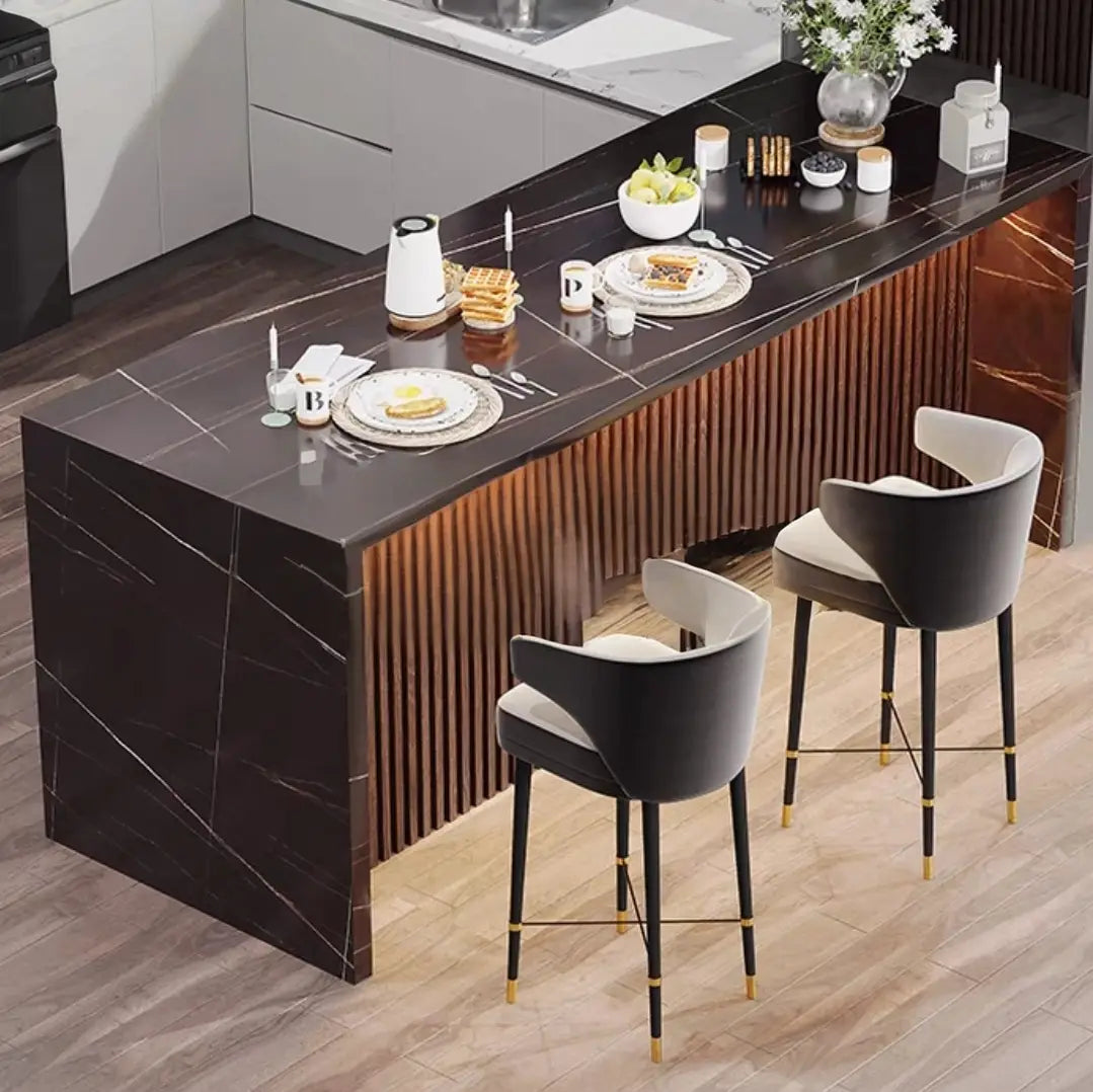 KEN Modern Marble Kitchen Island