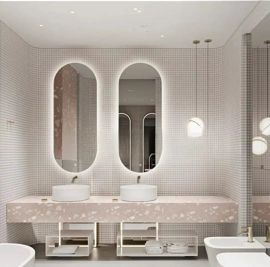 PETAL Oval LED Wall Mirror
