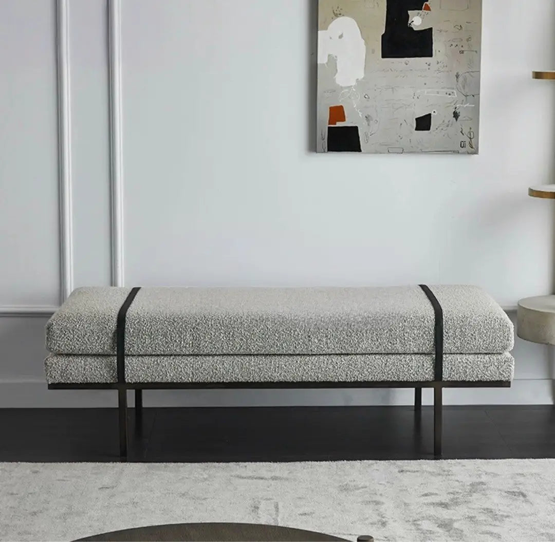 RUAIDHRÍ Modern Fabric Bench