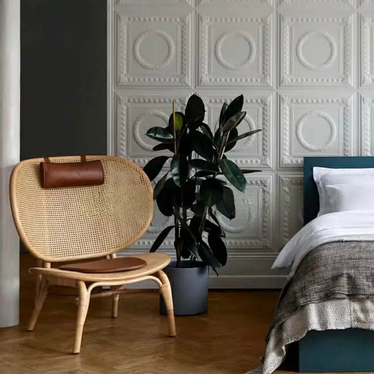 STEVO Vintage Rattan Armchair