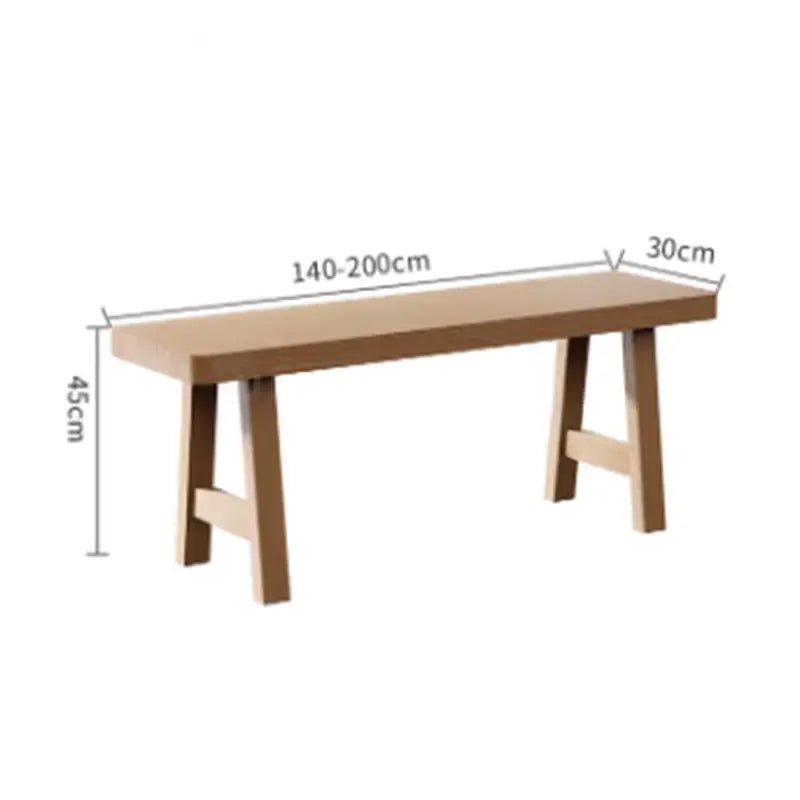 JEFFREY Scandinavian Solid Wood Dining Table