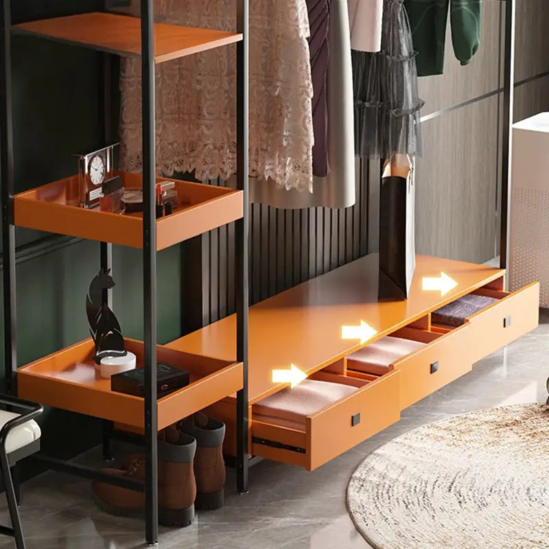 XANDER Modern Open Concept Wardrobe