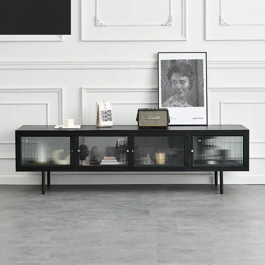 ZINGER Modern Glass TV Console