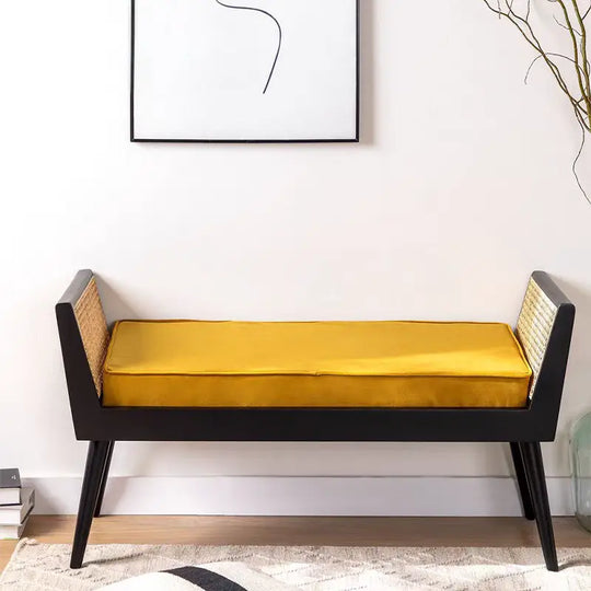 ANONA Rustic Solid Wood Bench