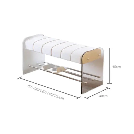 ELI Modern Acrylic Bench