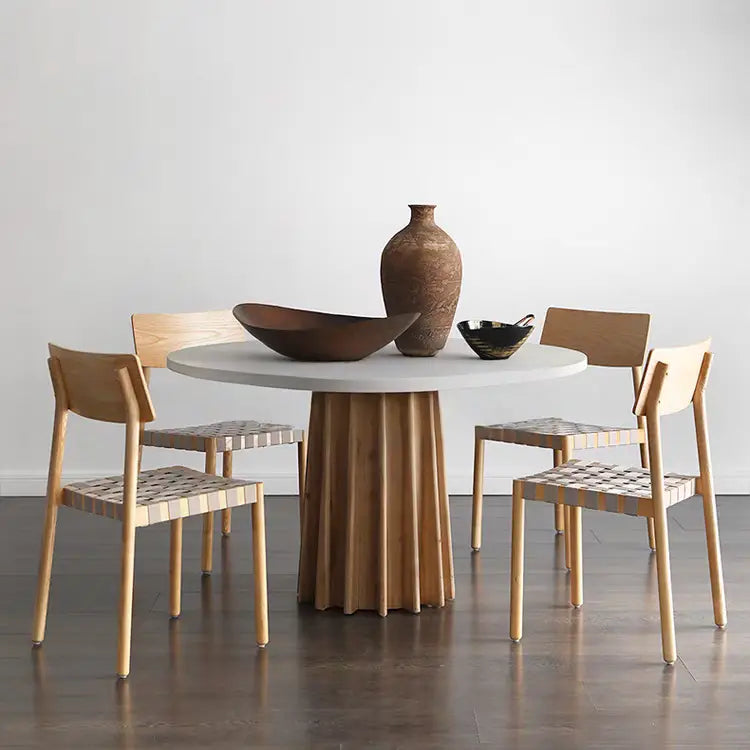 JÜRGEN Japandi Solid Wood Dining Table