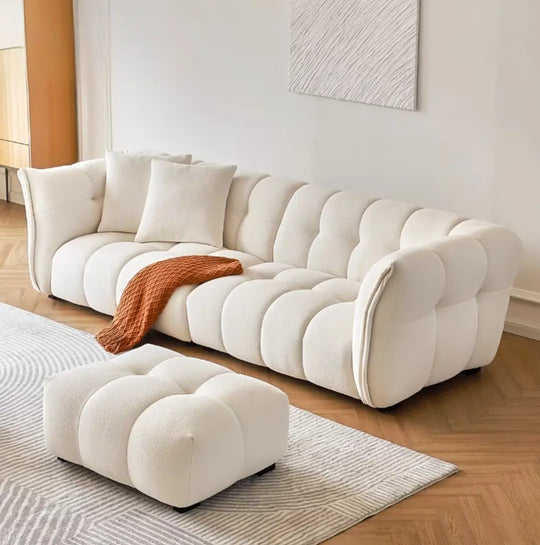 WAX Modern Boucle Sofa