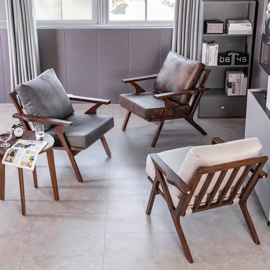 ALVES Solid Wood Armchair