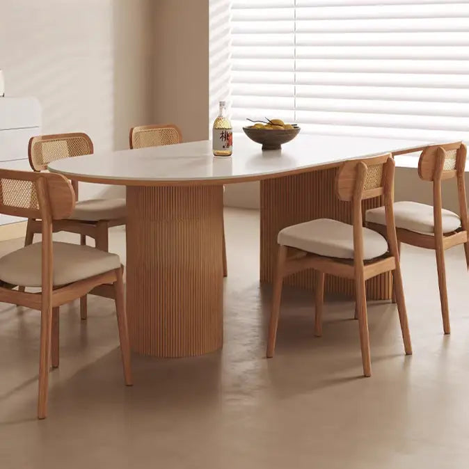 KIM Japandi Sintered Stone Dining Table